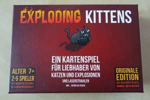 Exploding Kittens - Gesellschaftsspiel mit Katzen